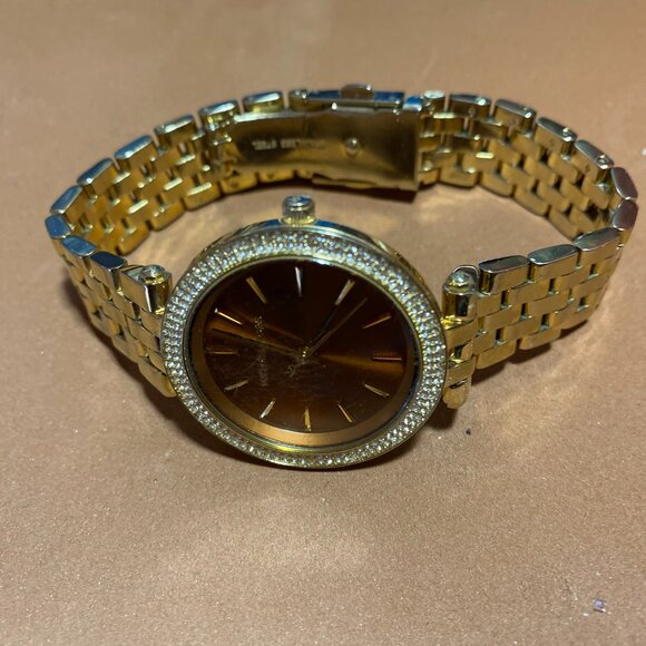 Michael Kors Darci Mini Gold Dial Ladies Watch main image 4